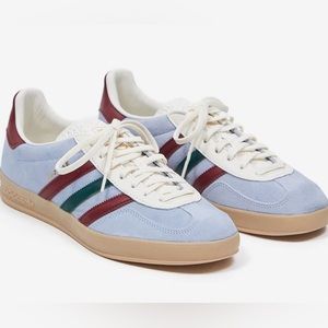Adidas Gazelle Indoor - Blue Dawn/Collegiate Burgundy - Woman’s 6.5/7